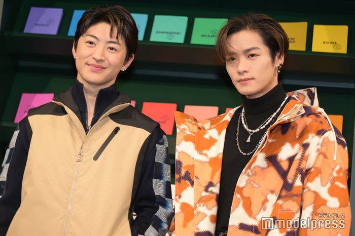 佐野玲於、川村壱馬(C)モデルプレス