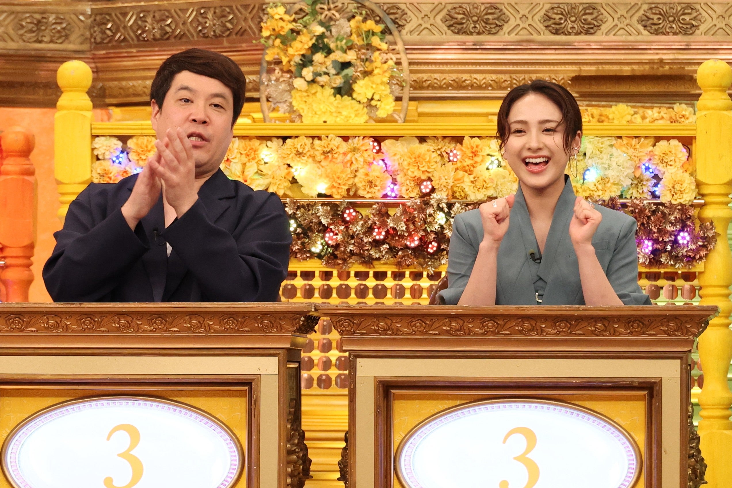 タカ、平祐奈（C）フジテレビ