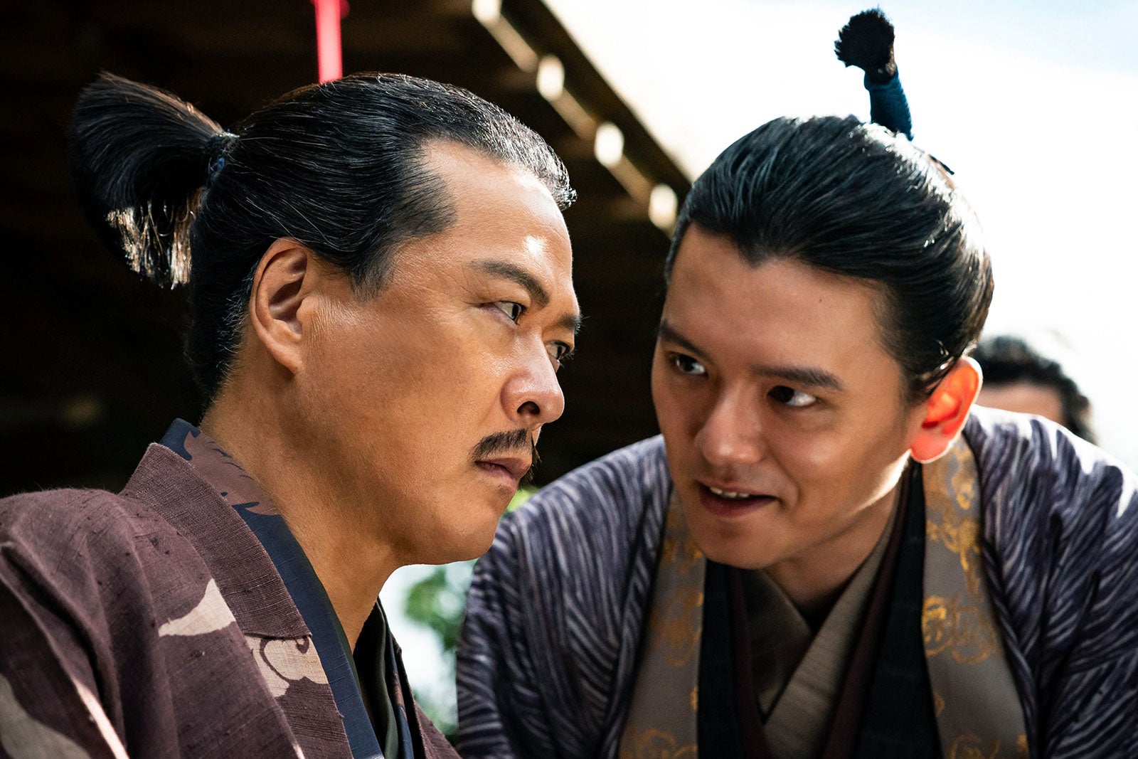 田中哲司、濱田龍臣「豊臣兄弟！」第9話（C）NHK