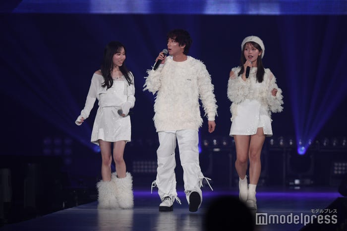 みゆ、ぎし、るな/ばんばんざい(C)モデルプレス