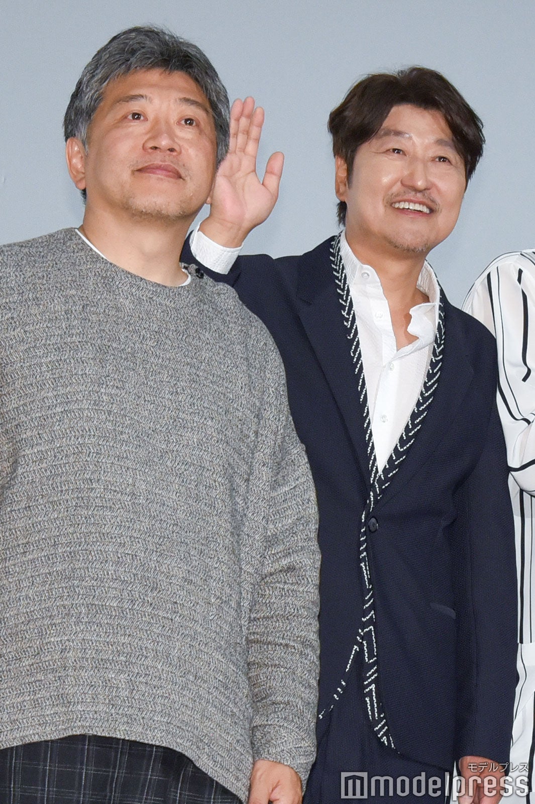 是枝裕和監督、ソン・ガンホ（C）モデルプレス