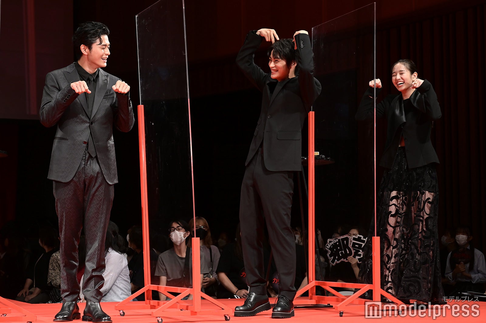 眞栄田郷敦、神尾楓珠、横田真悠（C）モデルプレス