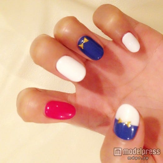 マリンテイストネイル