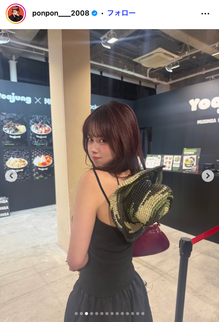 瀬川陽菜乃Instagramより