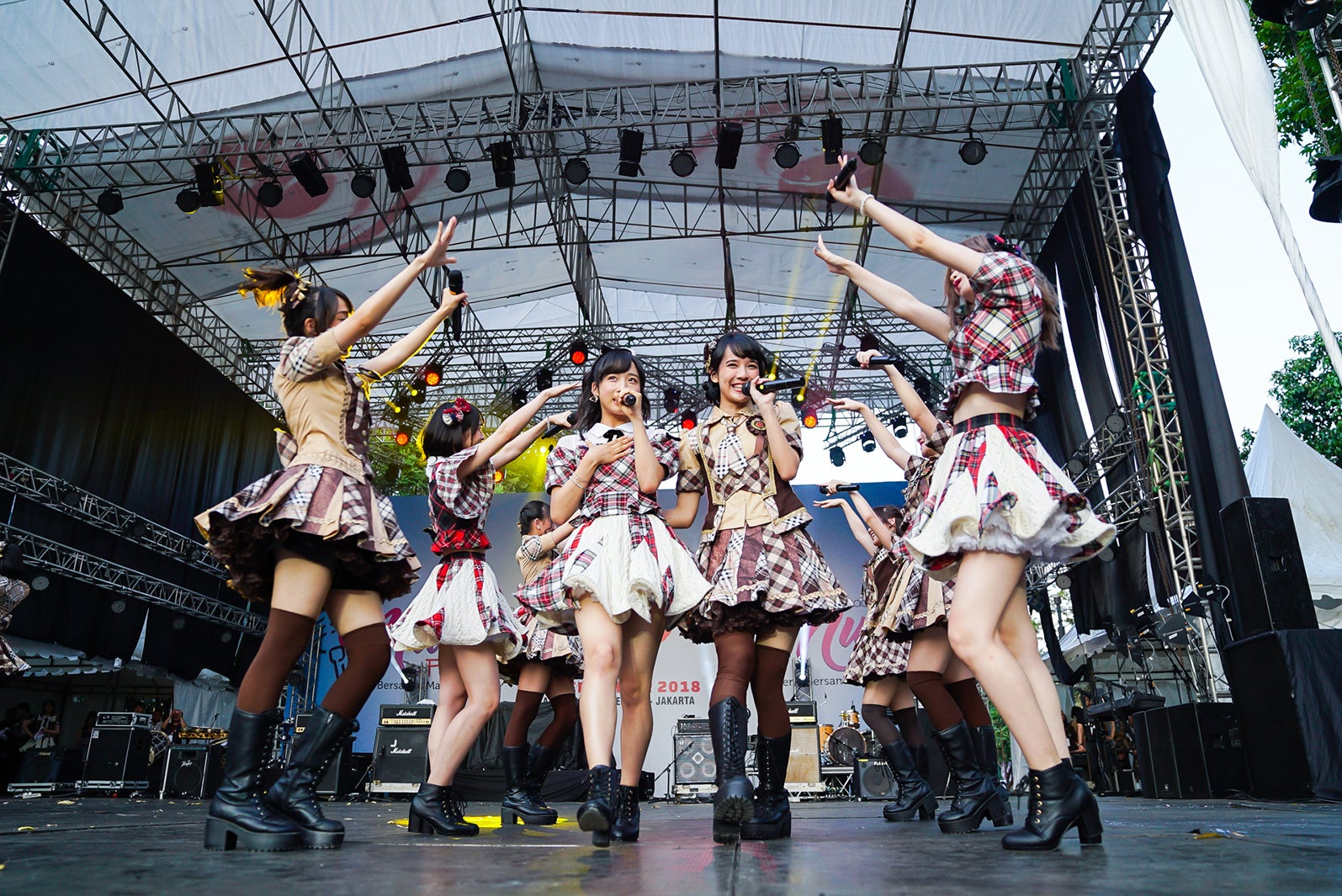 イベントの様子（C）AKS／（C）JKT48 Project