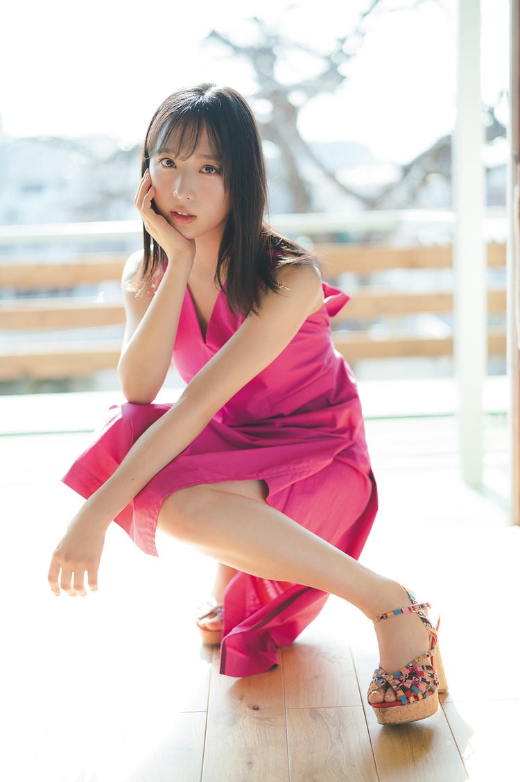 小栗有似　美脚 画像1/6) AKB48小栗有以、大人っぽワンピから美脚チラリ「まだまだ子供」な部分も明かす - モデルプレス