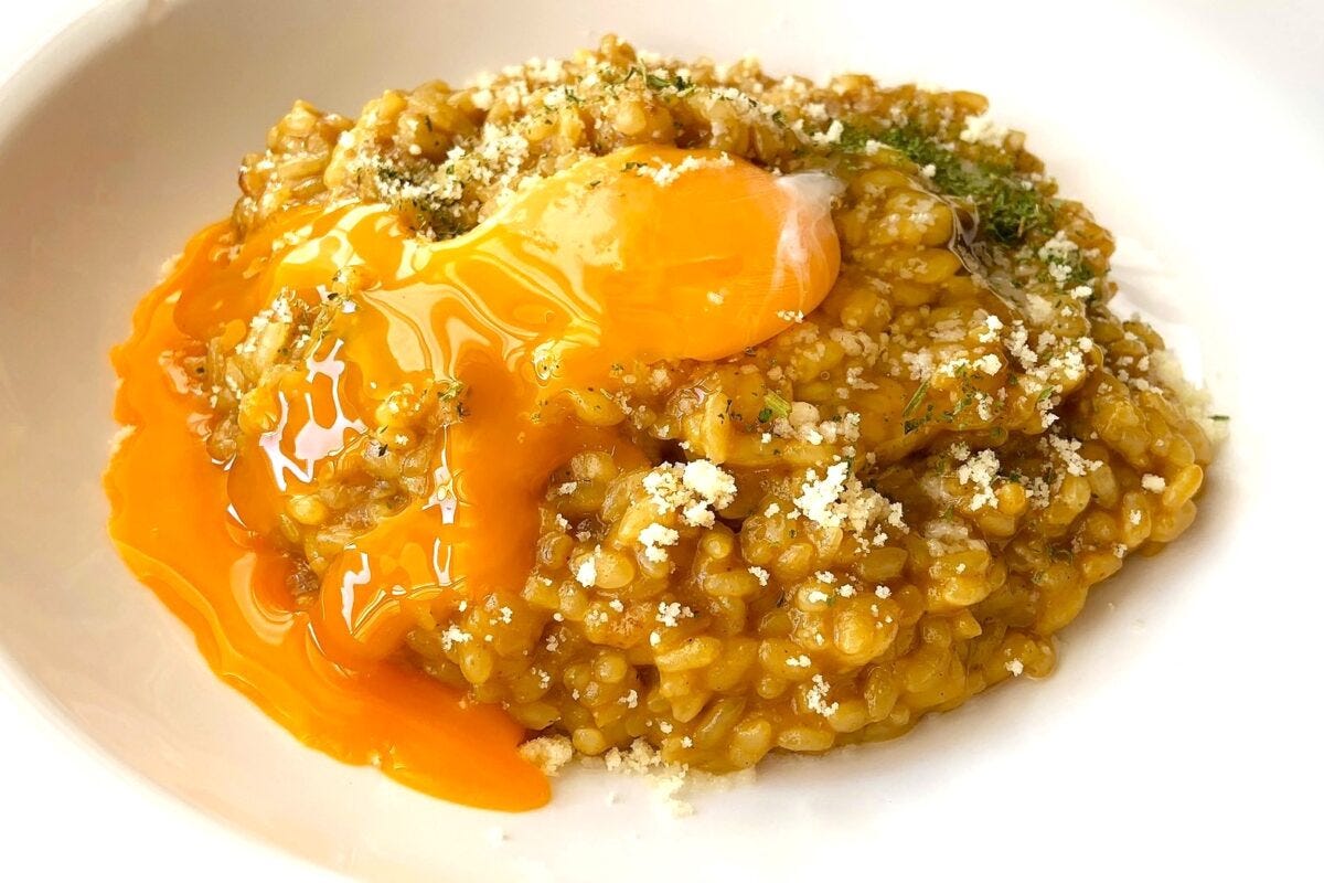 レンジでリゾット