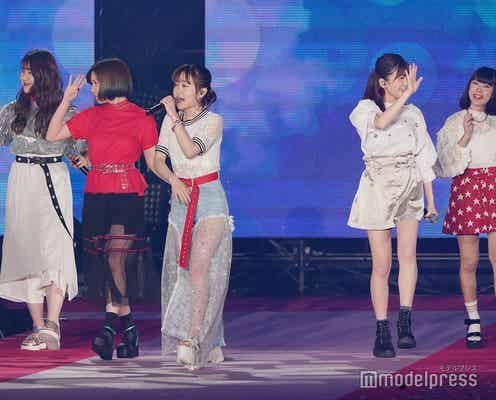 Little Glee Monster、会場圧倒の10分間 「陸王」劇中歌「Jupiter」も熱唱<GirlsAward 2018 S/S >