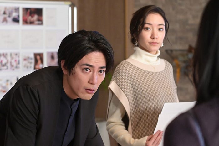 間宮祥太朗、吉田沙世「オー!マイ・ボス!恋は別冊で」最終話より(C)TBS