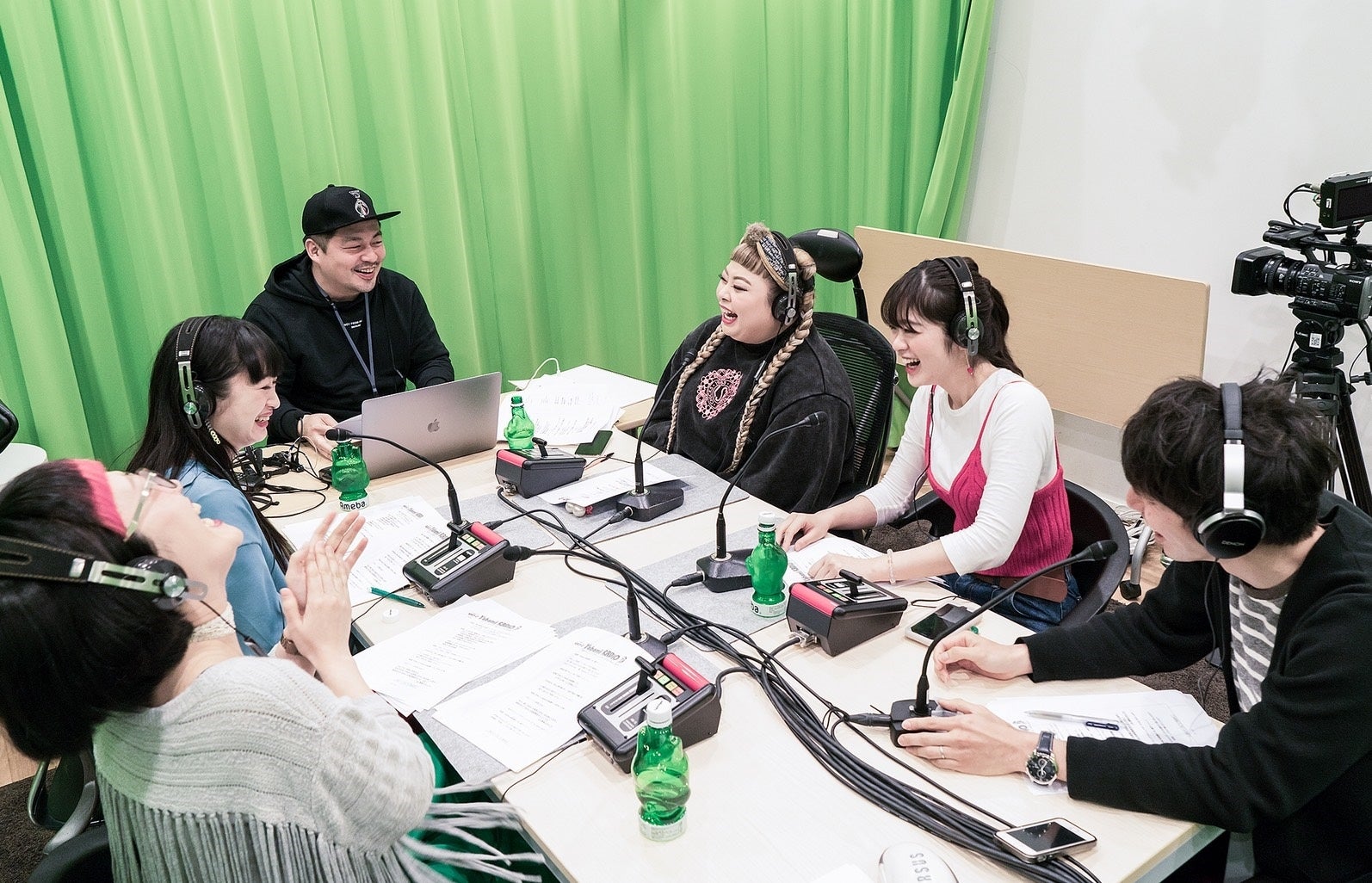 スタジオの様子（C）AbemaTV