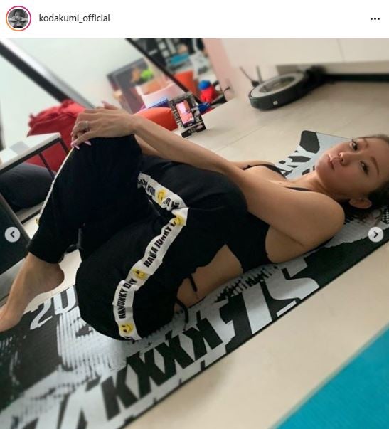 倖田來未 全然サボってた 朝の ストレッチshot に スタイルいいなぁ さぼっててもキレイ モデルプレス 倖田來未 全然サボってた 朝の ストレッチshot に スタイルいいなぁ さぼっててもキレイ モデルプレス