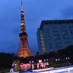 東京タワーが見えるプール （C）モデルプレス