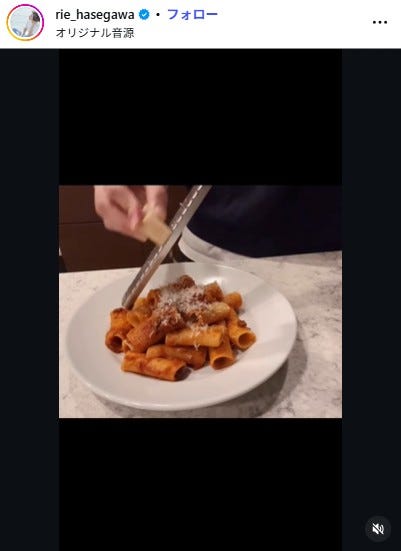 長谷川理恵Instagramより