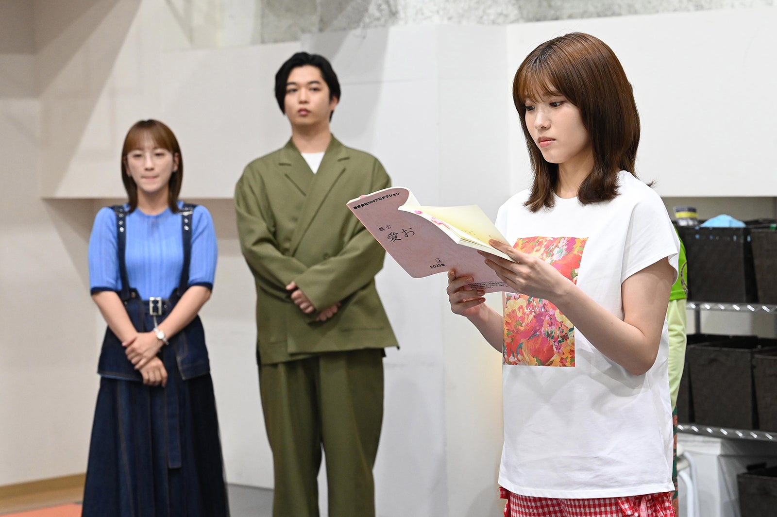 （左から）川栄李奈、千葉雄大、古田愛理「ダメマネ！ －ダメなタレント、マネジメントしますー」最終話（C）日本テレビ