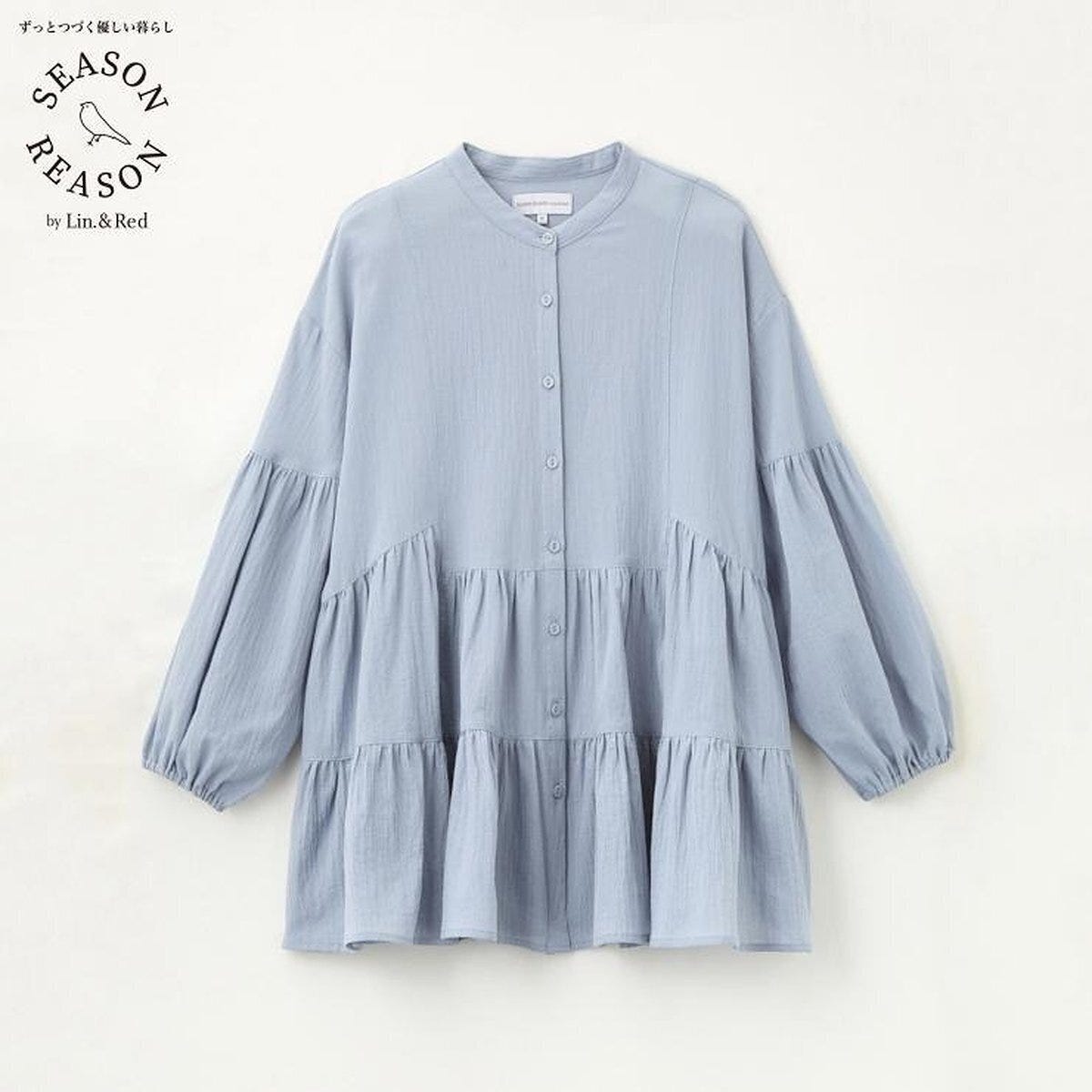しまむらのチュニックブラウス（SEASON