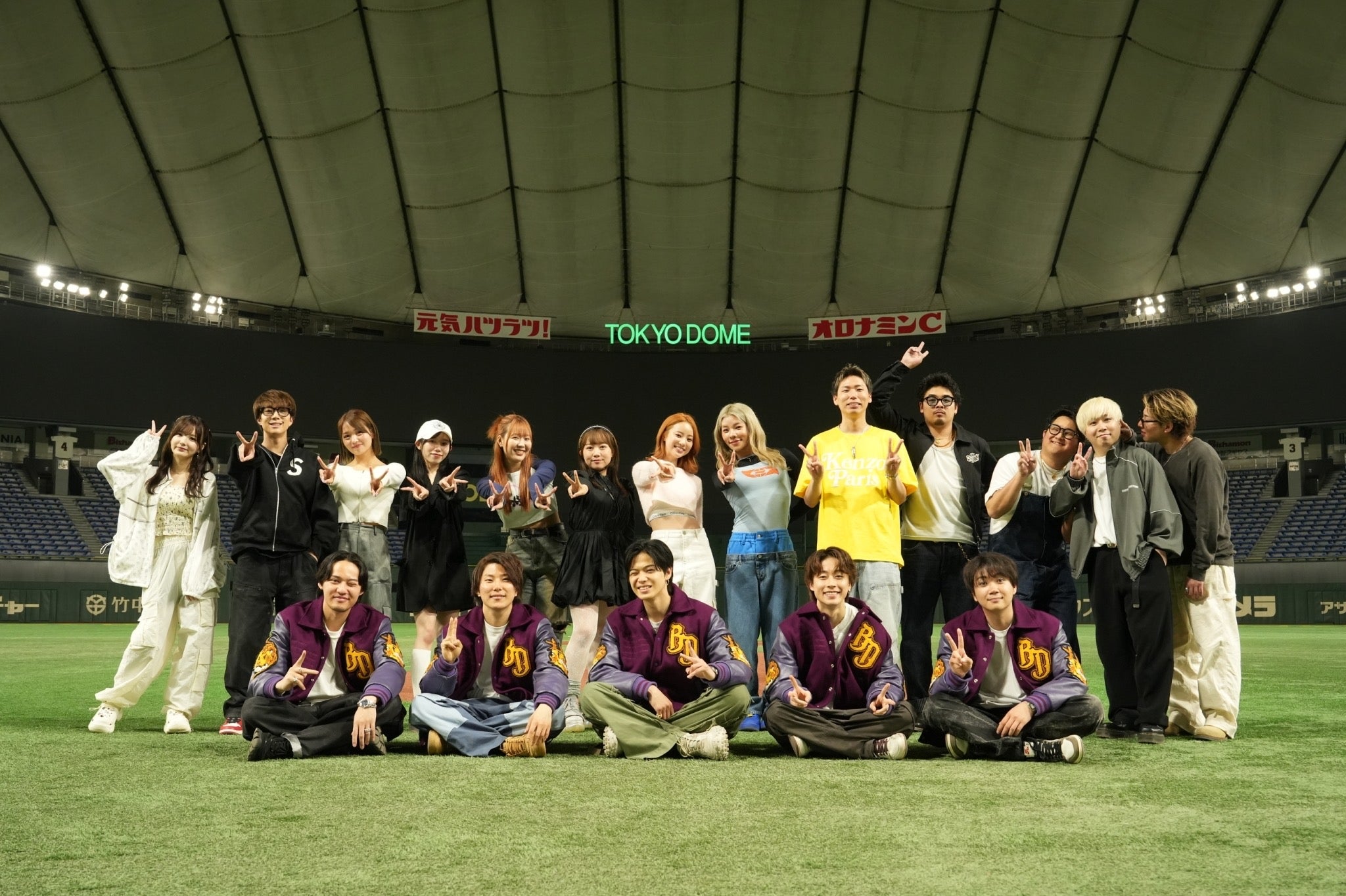 「Creator Dream Fes 2024 ～produced by Com.～」東京ドーム下見の様子（提供写真）