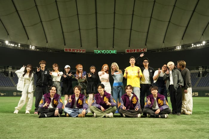 「Creator Dream Fes 2024 ~produced by Com.~」東京ドーム下見の様子(提供写真)