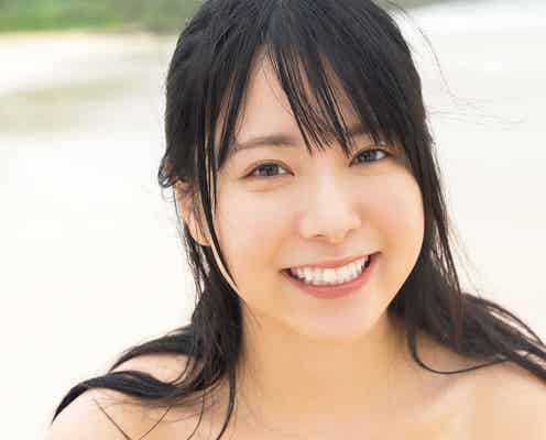 「ミスFLASH2023」奇跡のグランプリ受賞・橘舞、ソログラビア披露 “雨女ぶり”発揮