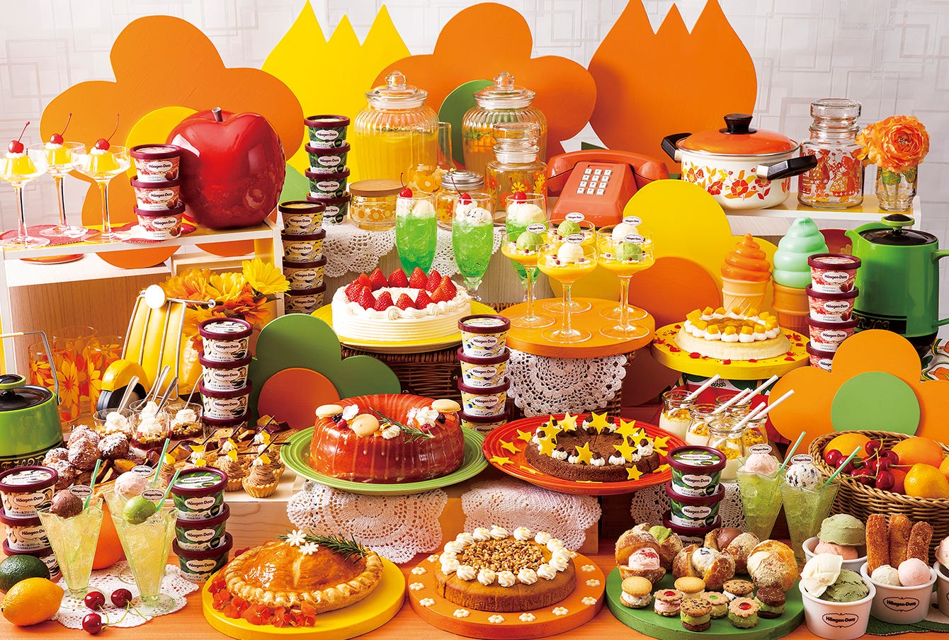 「サマースイーツブッフェ with ハーゲンダッツ」京王プラザホテル八王子で開催