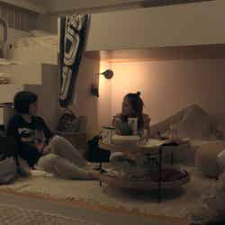 香織、莉咲子「TERRACE HOUSE TOKYO 2019-2020」14th WEEK（C）フジテレビ／イースト・エンタテインメント