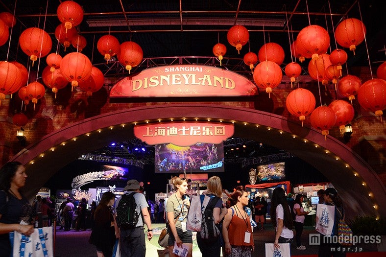 上海ディズニーリゾートのブース