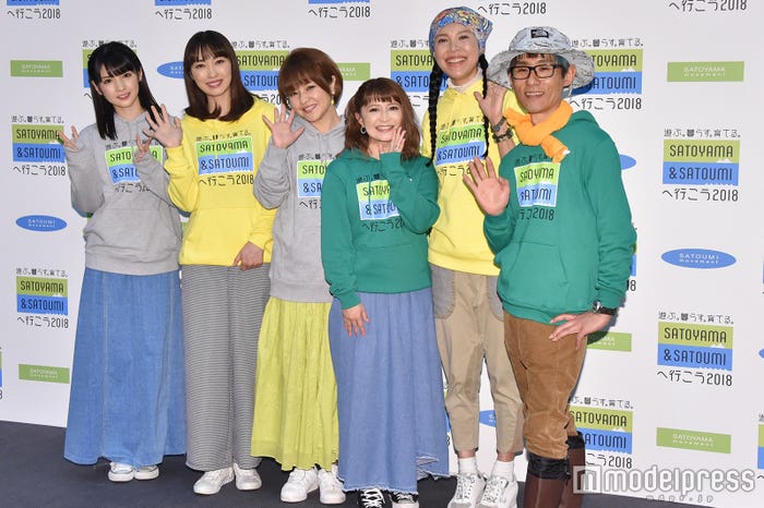 道重さゆみ、飯田圭織、中澤裕子、矢口真里、林マヤ、まこと (C)モデルプレス