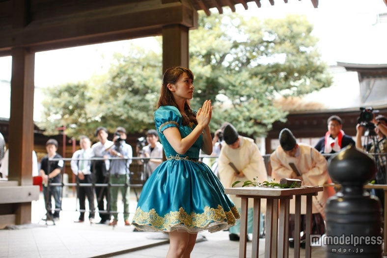 大島優子（福岡・筥崎宮）