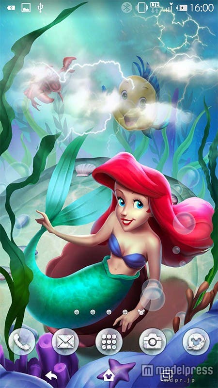 ロックスクリーンウェザー(雷)/イメージ