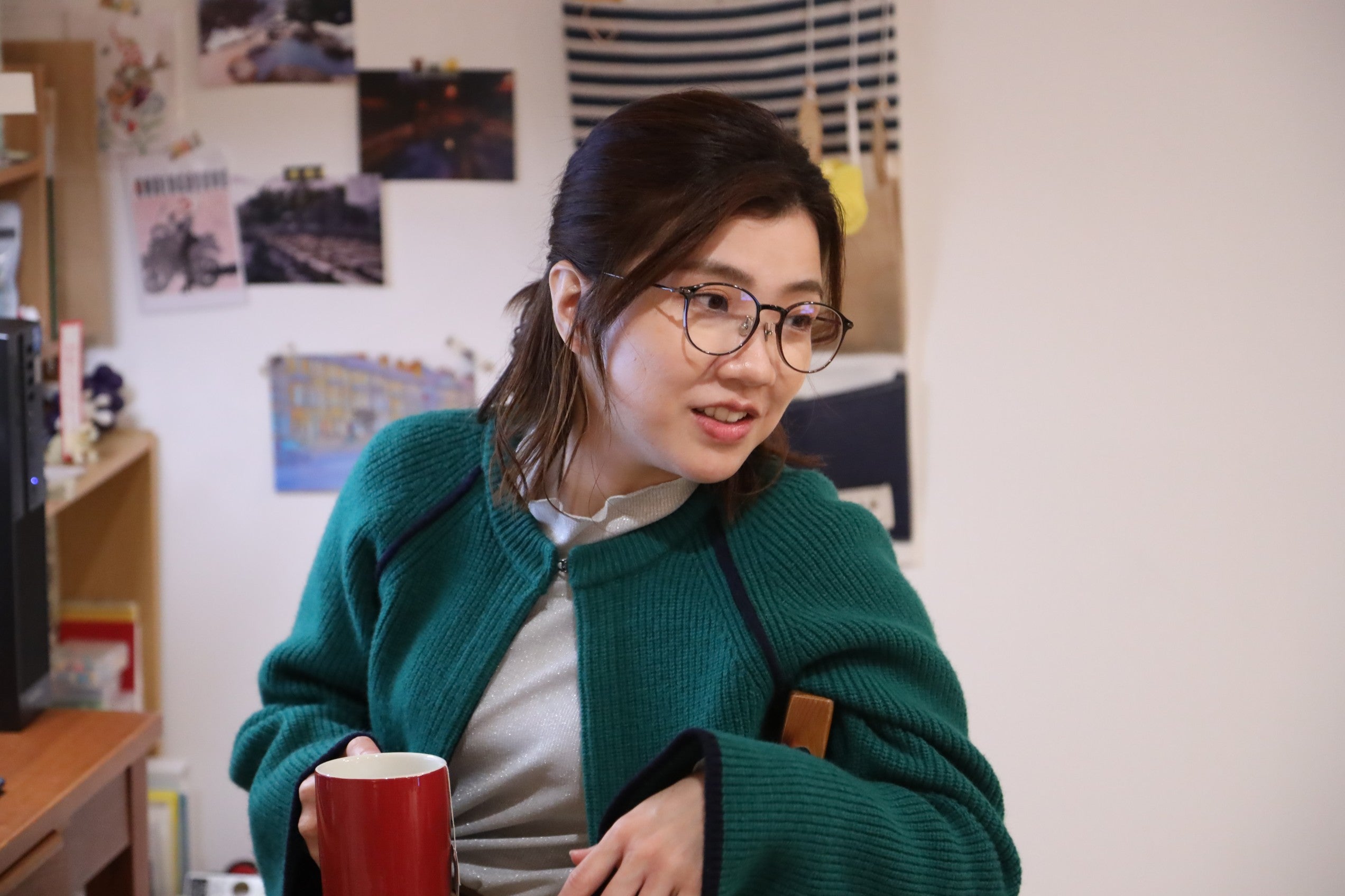 福田麻貴「婚活1000本ノック」第1話より（C）フジテレビ