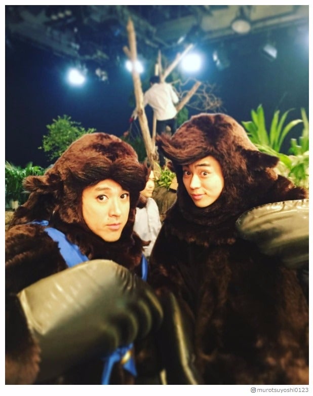 ムロツヨシ、菅田将暉との“オットセイ”2ショット公開にコメント殺到「2人とも愛らしい」「着ぐるみ似合いすぎ」