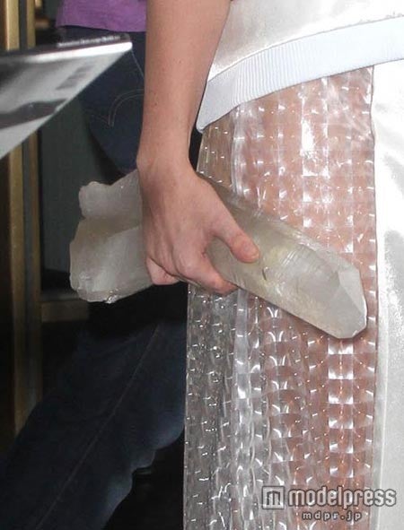 ガガにとっては、クリスタルが巨大アクセサリー？Ramey Photo / Zeta Image