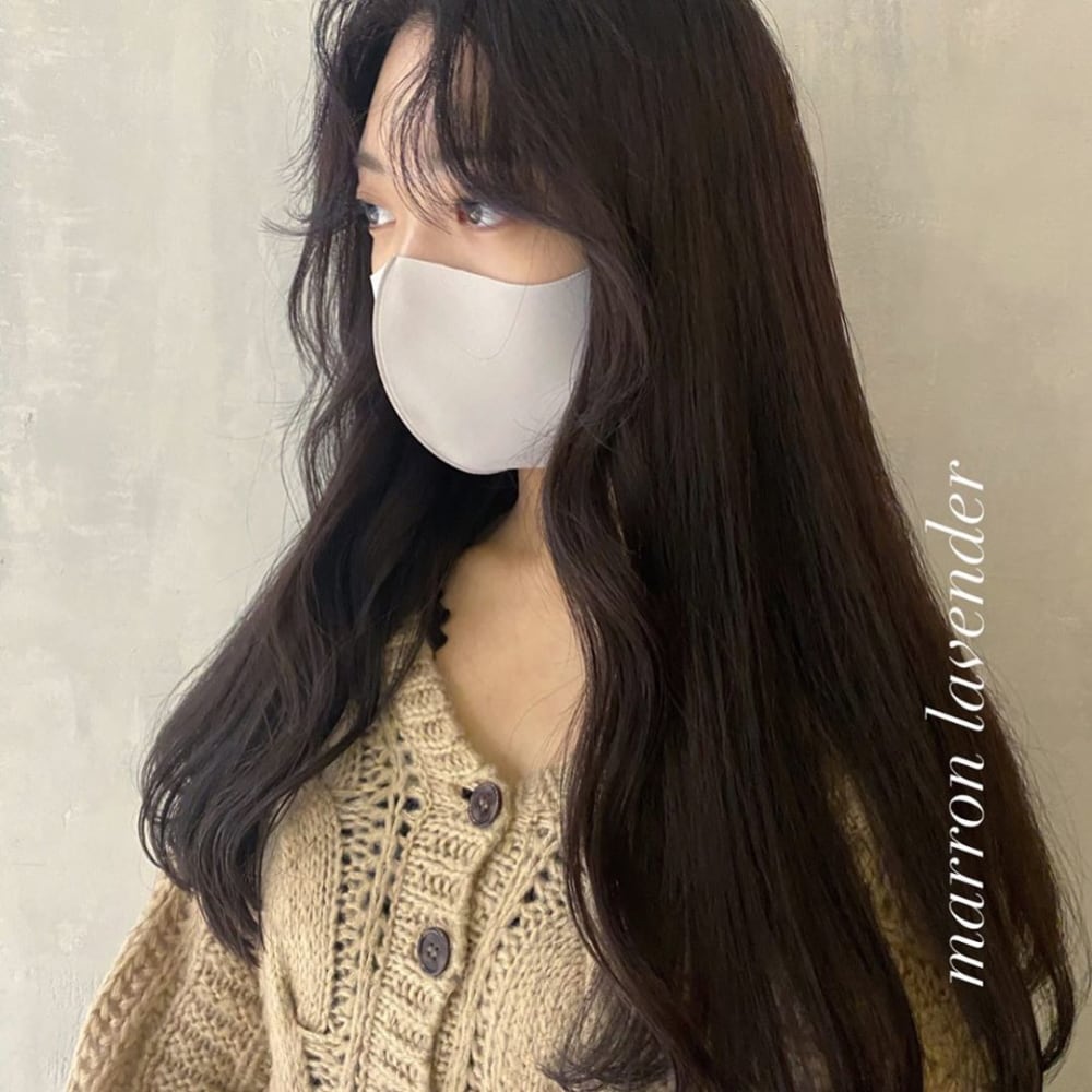 黒髪ロングヘアアレンジ