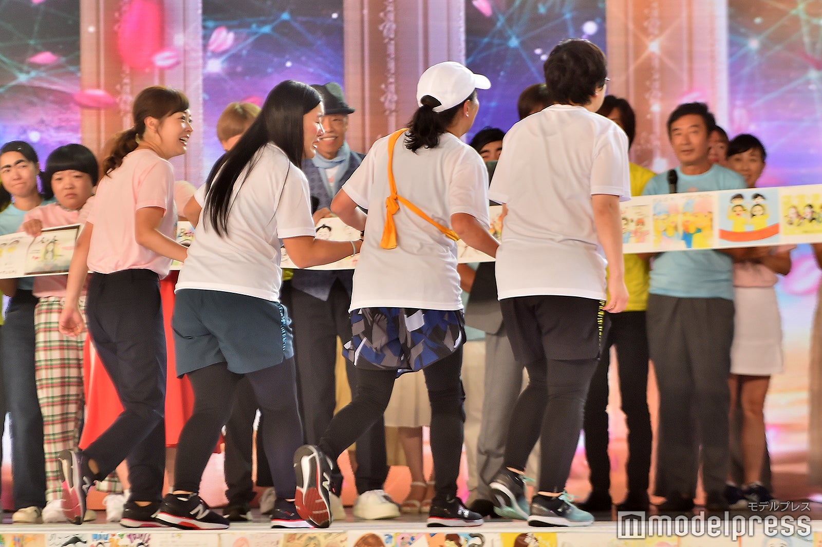 「24時間駅伝」（左から）水卜麻美アナ、よしこ、いとうあさこ、近藤春菜（C）モデルプレス