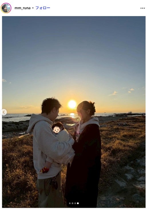 流那Instagramより