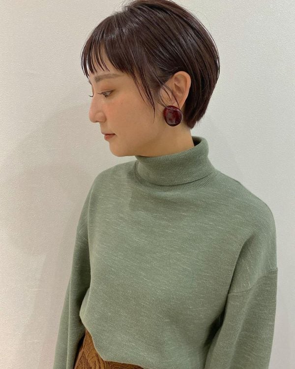 画像13 16 女性向けショートヘアの種類をご紹介 人気の髪型の名前や特徴って モデルプレス