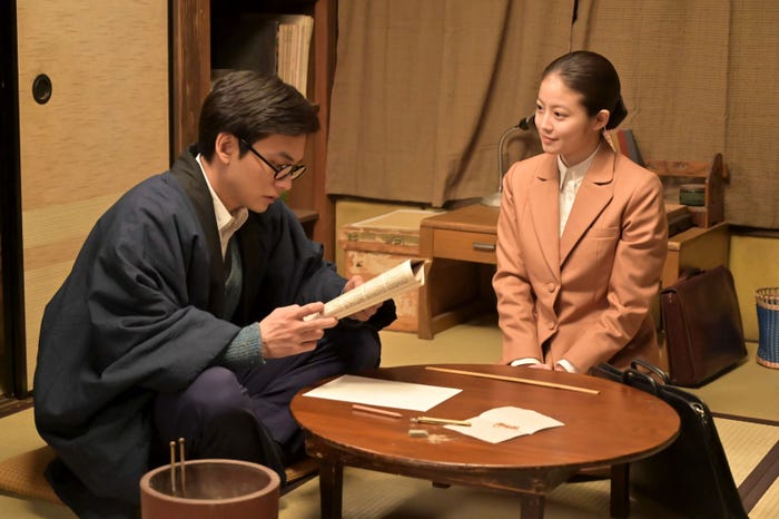 北村匠海、今田美桜「あんぱん」第91話(C)NHK