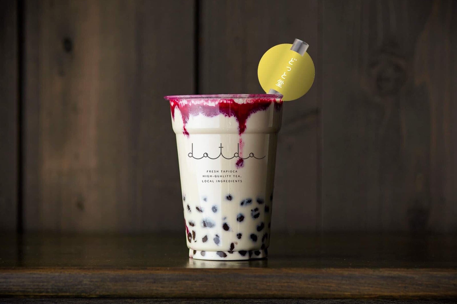 生タピオカ入りベリーベリータピオカミルクティ／画像提供：パソナグループ