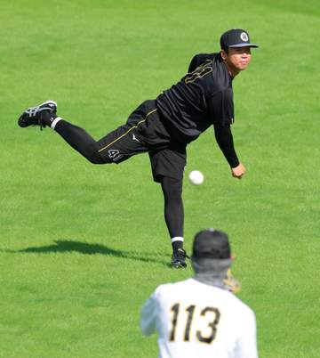 阪神・村上 10.1“頂上決戦”へ「初回から全力で」2週連続中5日も「問題ない」