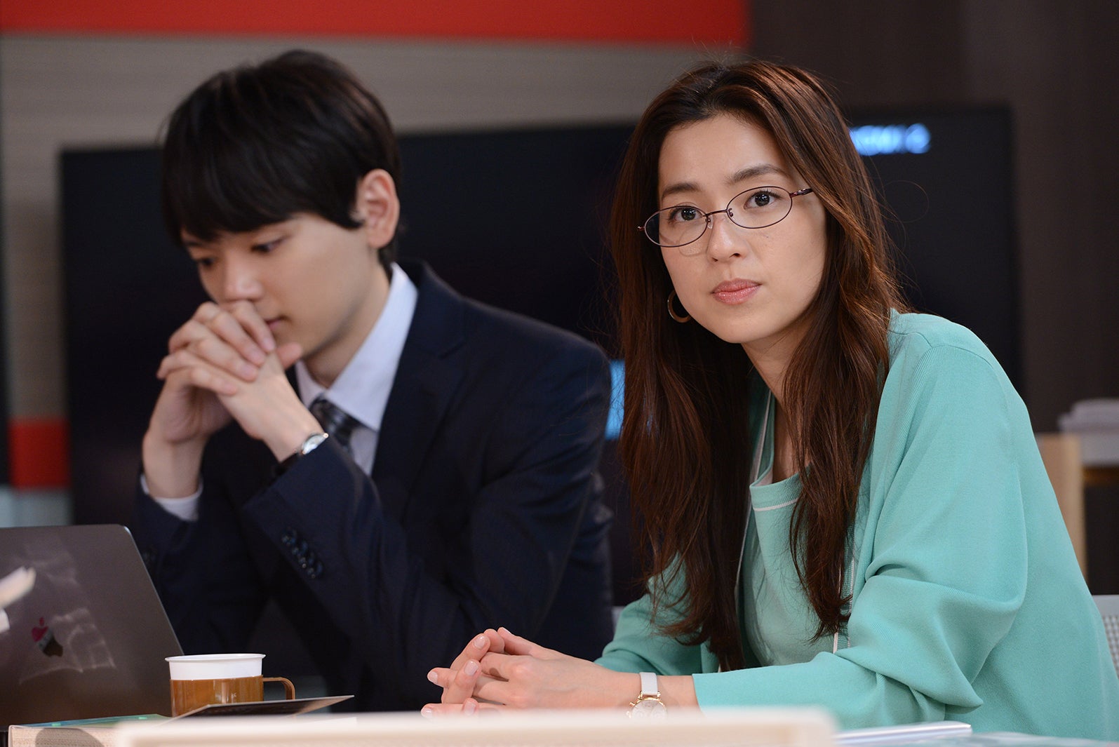 古川雄輝、中村アン／「ラブリラン」第3話より（C）読売テレビ