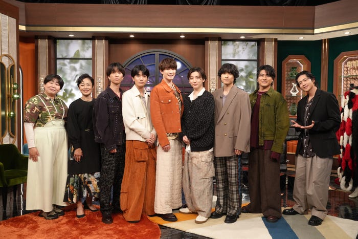 大島美幸、有働由美子、SixTONES、松下洸平(C)日本テレビ