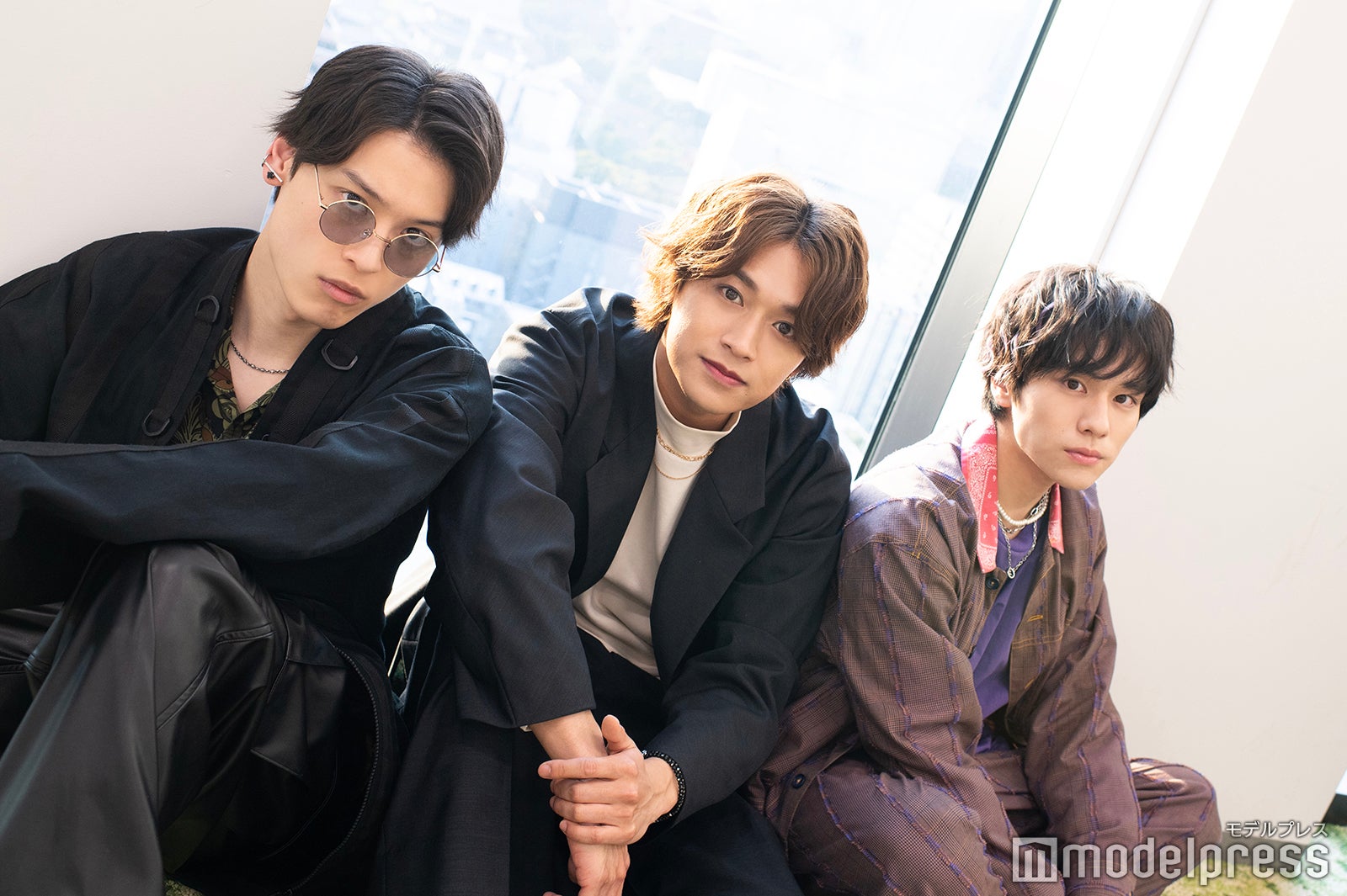 松本大輝、井上想良、山下幸輝（C）モデルプレス