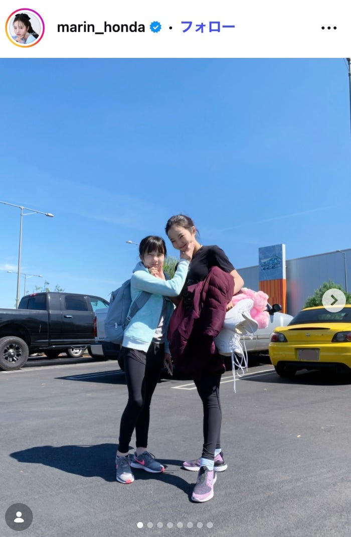 本田真凜Instagramより