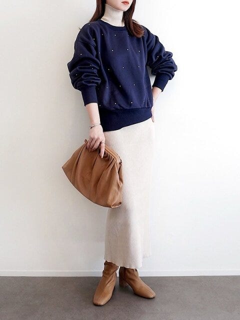 スウェット コーデ スウェットコーデ1