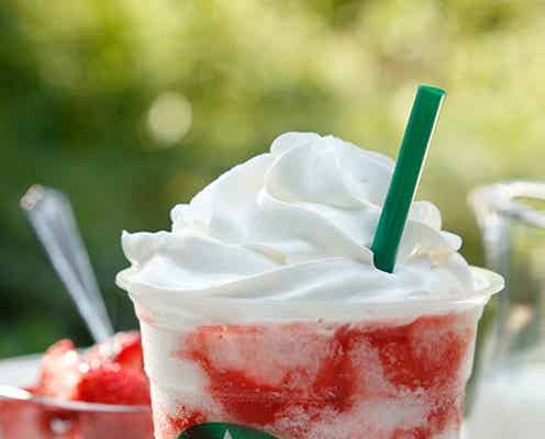 スタバ、人気フラペチーノがリニューアル  ストロベリーソース増量でフルーティに