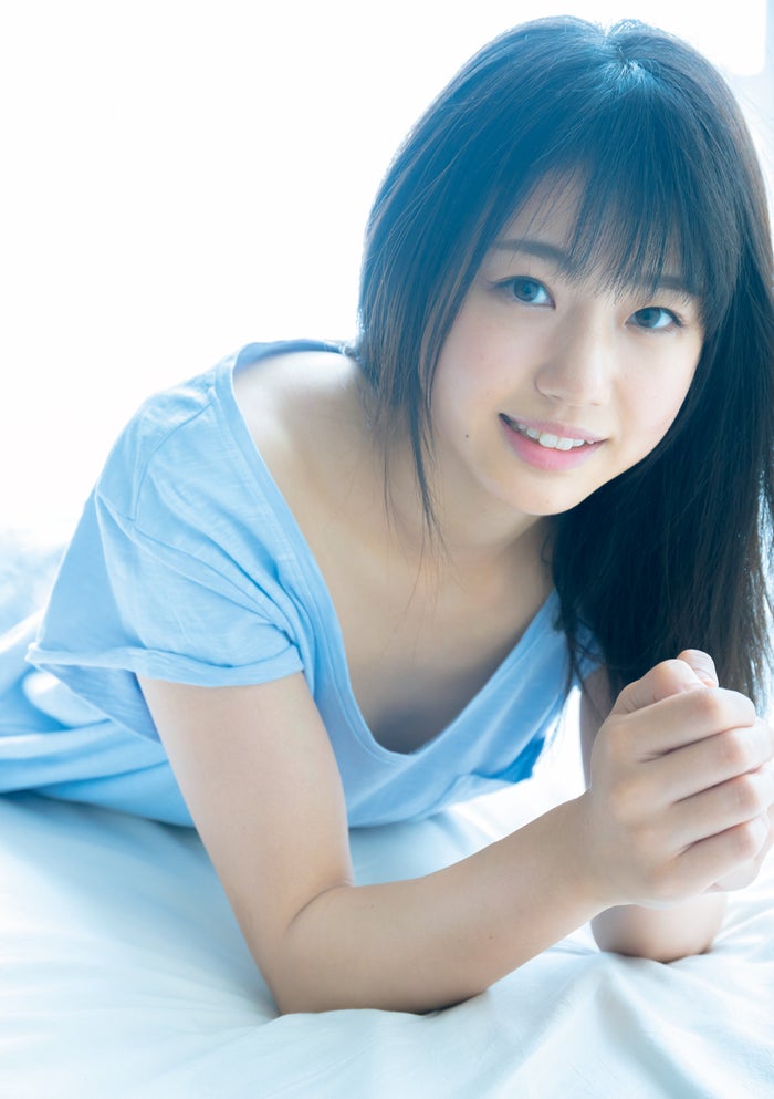 Stu48瀧野由美子の美肌にうっとり 透明感で魅せる モデルプレス
