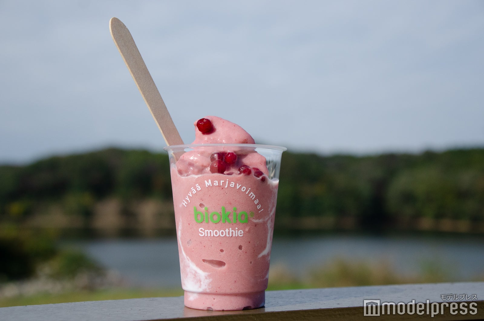 「biokia smoothie」のリンゴベリースムージー680円（C）モデルプレス