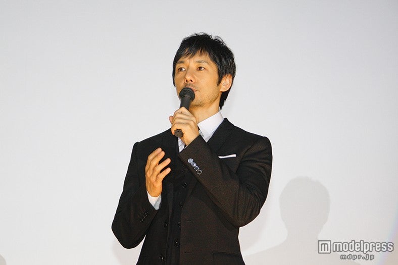 西島秀俊／大阪での舞台あいさつ