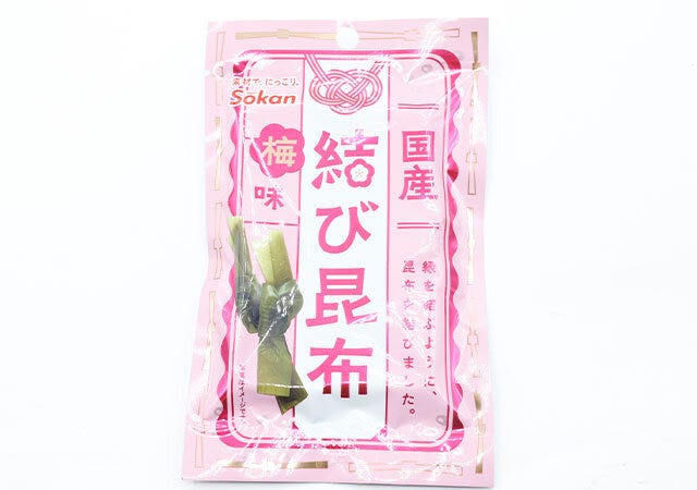 ダイソーの結び昆布