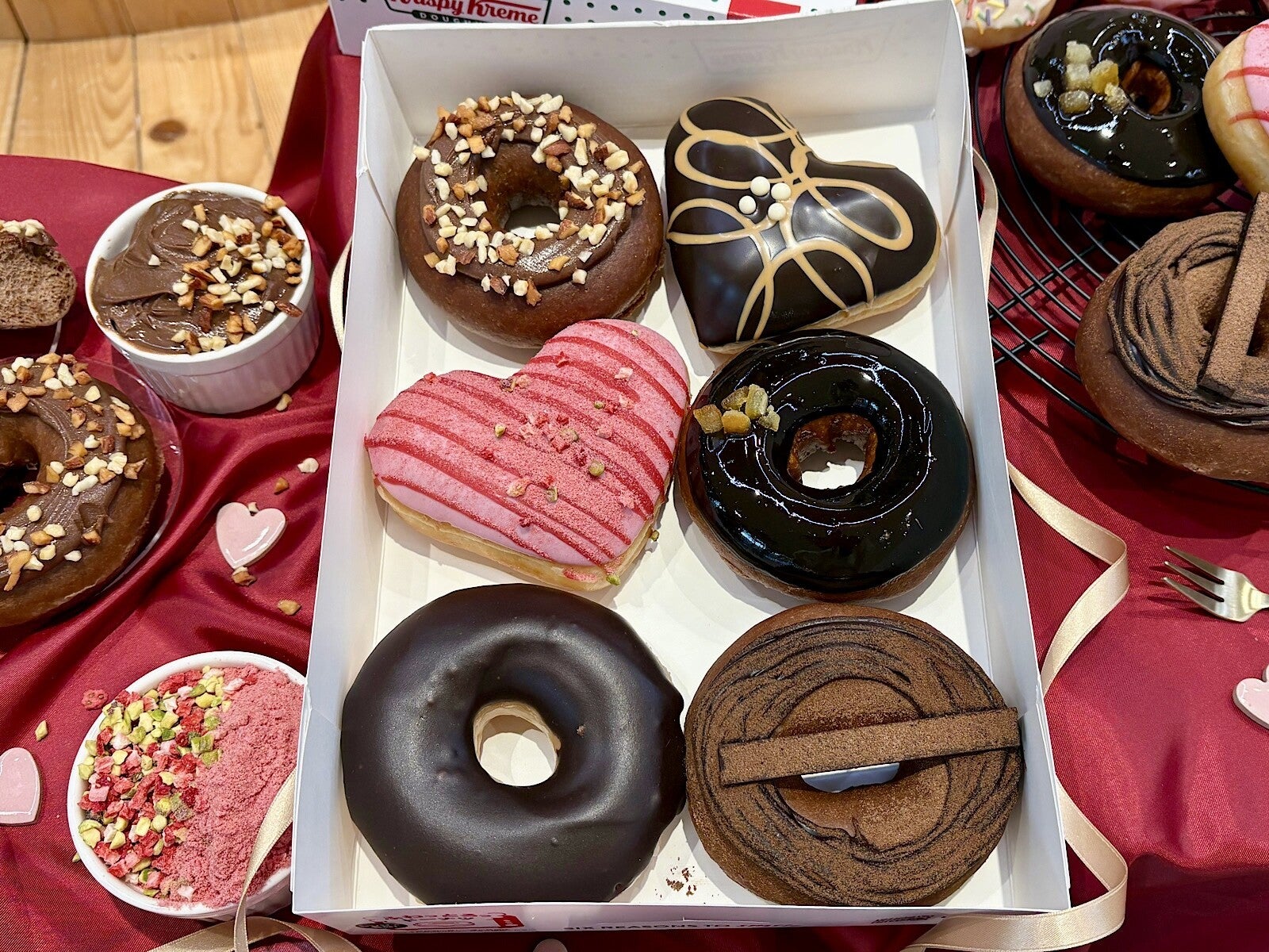 「今しか食べられないプチぜいたく！」【クリスピー・クリーム・ドーナツ】季節限定ドーナツ全5種リポ