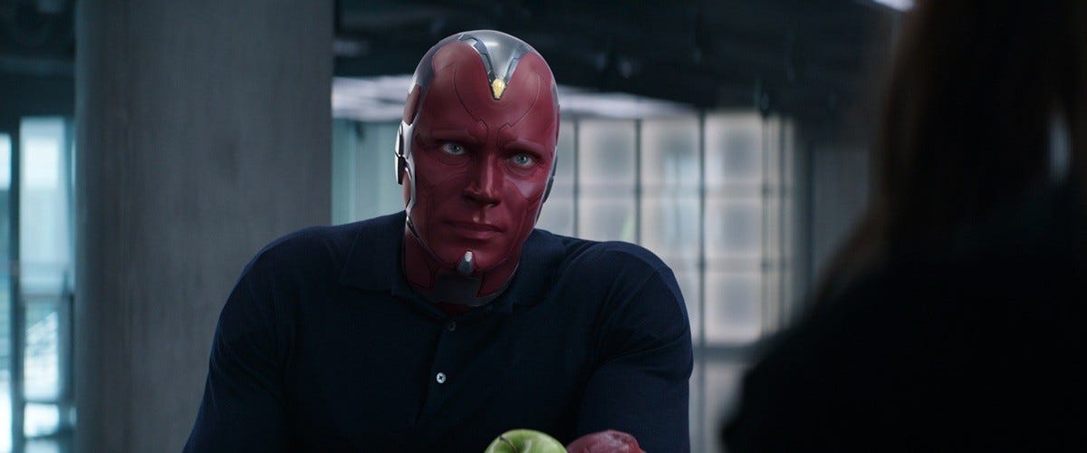 『シビル・ウォー/キャプテン・アメリカ』:場面写真(ヴィジョン)